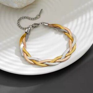 Strand Braided Twisted Bracelet